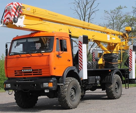 Аренда автовышки в Кизляре и  Республиках Дагестан